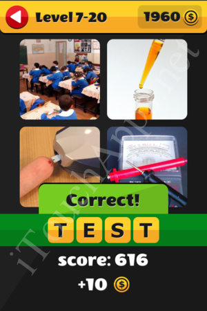 What's That Word Level 7-20 Solution