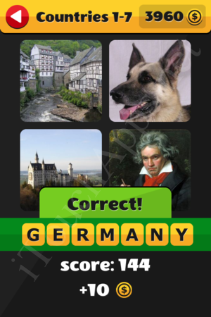 What's That Word Countries Level 1-7 Solution