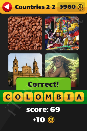What's That Word Countries Level 2-2 Solution