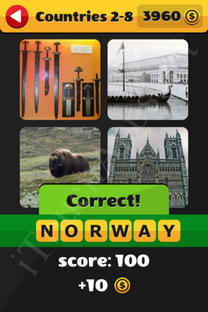 What's That Word Countries Level 2-8 Solution