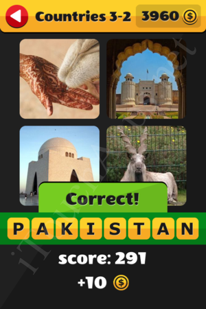 What's That Word Countries Level 3-2 Solution