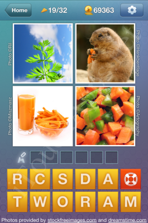 What's the Word Food and Cooking Level 19 Solution
