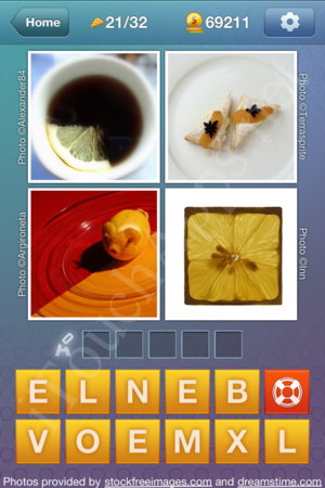 What's the Word Food and Cooking Level 21 Solution