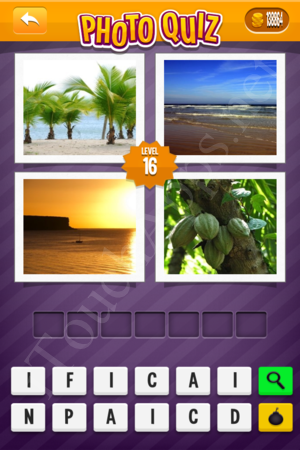 Photo Quiz Geography Pack Level 16 Solution