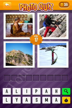Photo Quiz Geography Pack Level 17 Solution