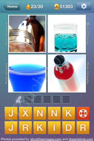 What's the Word Liquids Level 23 Solution