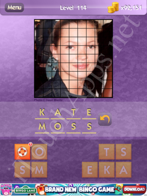 Who's the Celeb Level 114 Answer