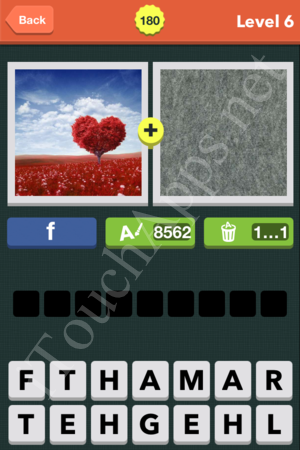 Pic Combo Level 180 Answer