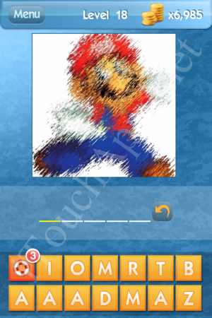 What's the Icon Level 18 Answer