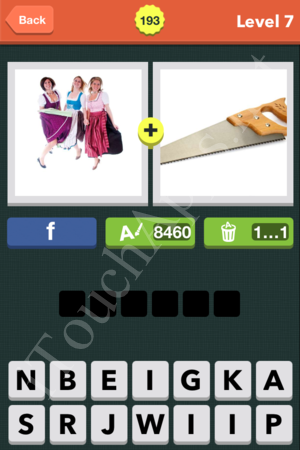 Pic Combo Level 193 Answer