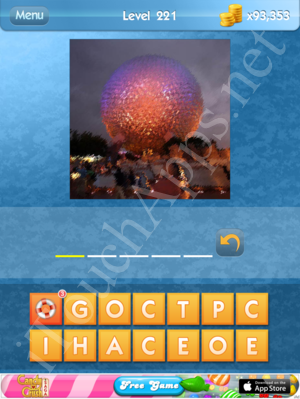 What's the Icon Level 221 Answer