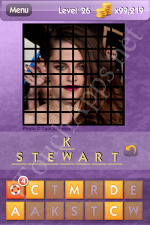 Who's the Celeb Level 26 Answer