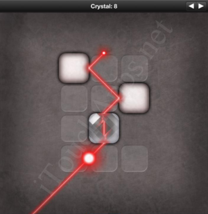 Lazors Crystal 8 Solution