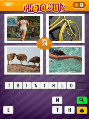 Photo Quiz Sports Pack Level 24 Solution