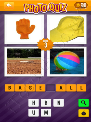 Photo Quiz Sports Pack Level 3 Solution