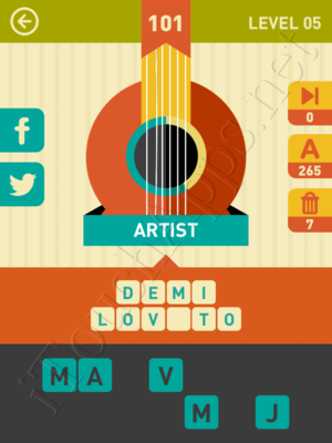 Icon Pop Song Level Level 5 Pic 101 Answer