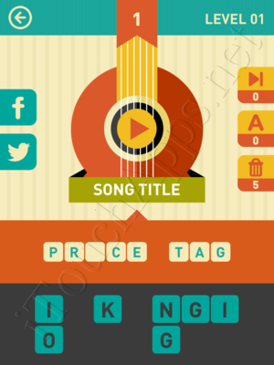 Icon Pop Song Game Answers / Solutions