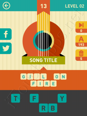 Icon Pop Song Level Level 2 Pic 13 Answer