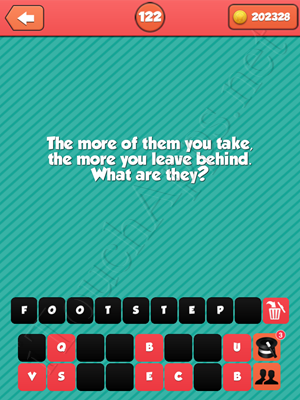 Riddle Me That Level 122 Answer