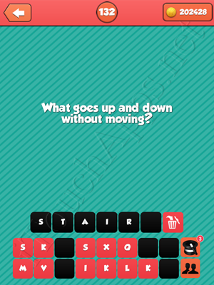 Riddle Me That Level 132 Answer