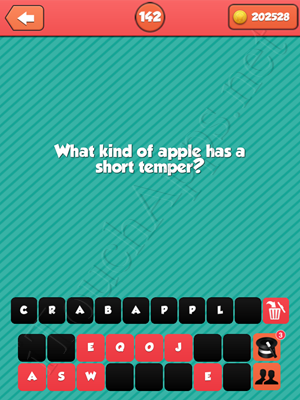 Riddle Me That Level 142 Answer