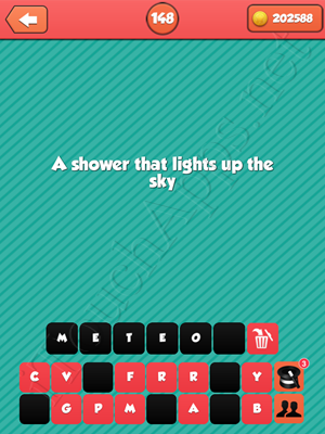 Riddle Me That Level 148 Answer