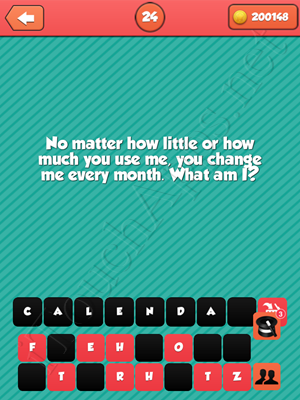 Riddle Me That Level 24 Answer