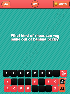 Riddle Me That Level 29 Answer