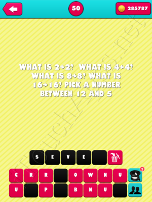 What the Riddle Level 50 Answer