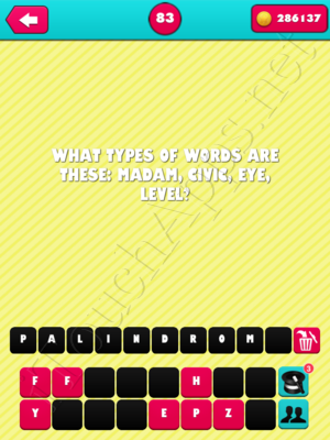 What the Riddle Level 83 Answer