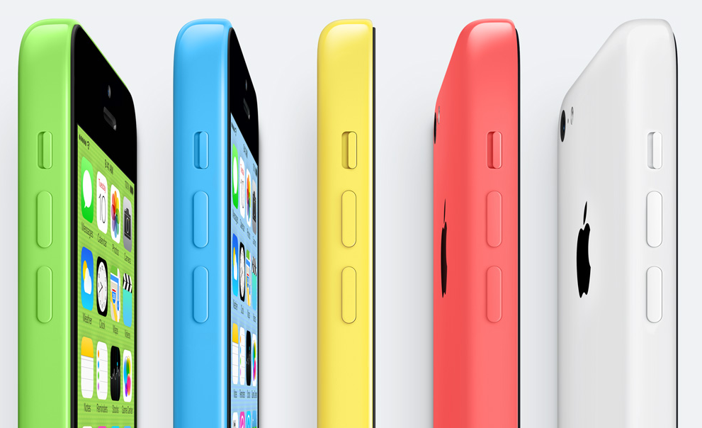 iPhone 5C and 5S at the September 10 Apple Event