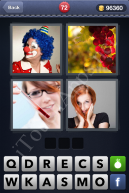 4 Pics 1 Word Answers: Level 72