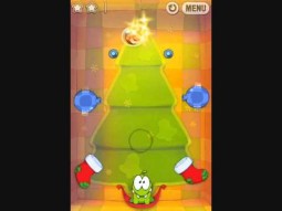 Cut the Rope – Holiday Gift – 3-Star Walkthrough / Solutions