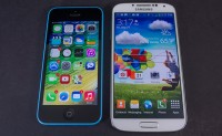 Samsung Galaxy S4 vs iPhone 5c
