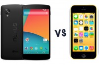 iPhone 5c vs Nexus 5