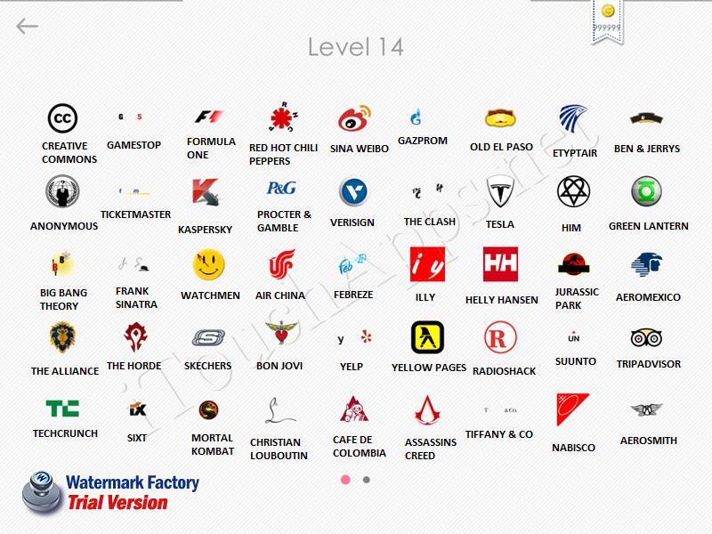  Logos Quiz Game Answers Level Part – Para iPod, iPhone, iPad